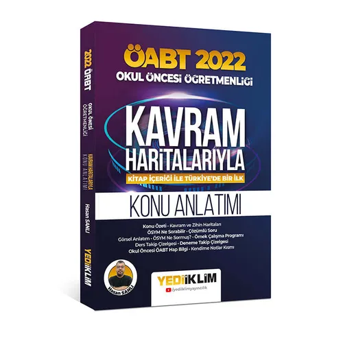 Yediiklim 2022 ÖABT Okul Öncesi Öğretmenliği Kavram Haritalarıyla Konu Anlatımı