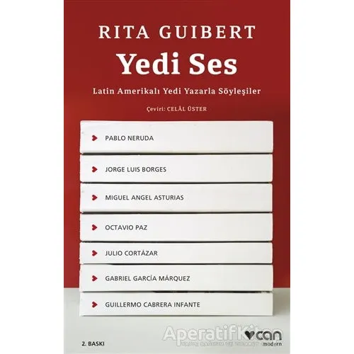 Yedi Ses: Latin Amerikalı Yedi Yazarla Söyleşiler - Rita Guilbert - Can Yayınları