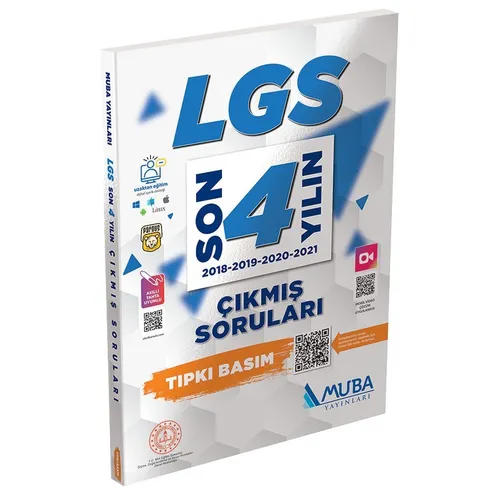 Muba LGS Son 4 Yılın Çıkmış Sınav Soruları