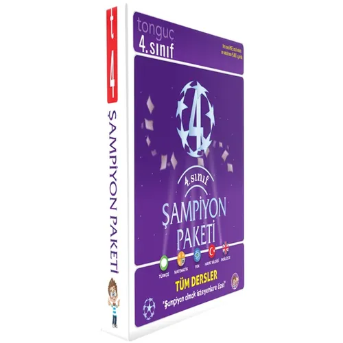 Tonguç Akademi 4. Sınıf Şampiyon Paketi