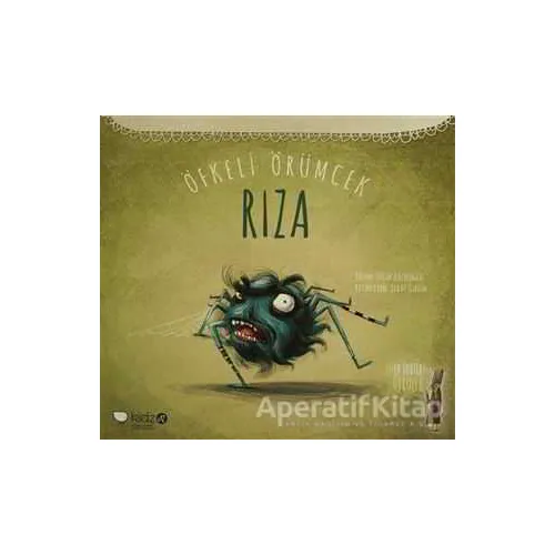 Öfkeli Örümcek Rıza - Tülin Kozikoğlu - Redhouse Kidz Yayınları