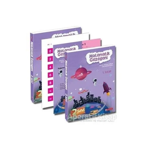 Matematik Gezegeni 2. Sınıf (3 Kitap Takım) - Mehmet Çağlar - ODTÜ Geliştirme Vakfı Yayıncılık