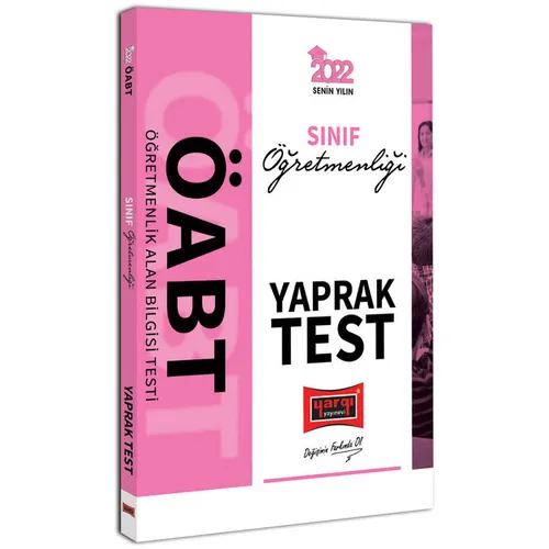 Yargı 2022 ÖABT Sınıf Öğretmenliği Yaprak Test