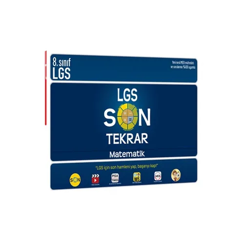 Tonguç Akademi 8. Sınıf LGS Son Tekrar Matematik