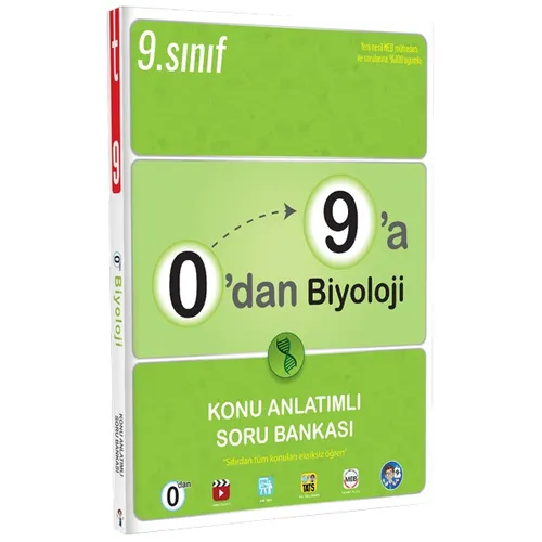 Tonguç Akademi 0’dan 9’a Biyoloji Konu Anlatımlı Soru Bankası