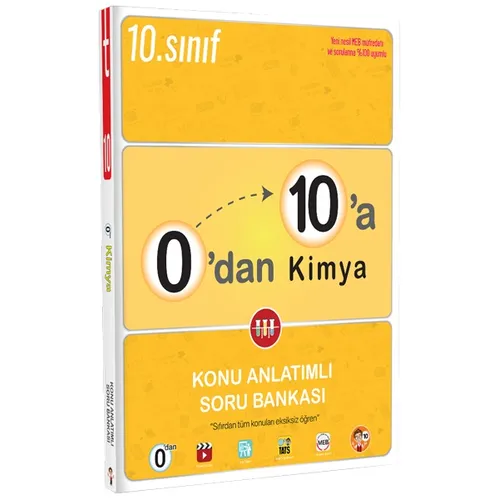 Tonguç Akademi 0’dan 10’a Kimya Konu Anlatımlı Soru Bankası