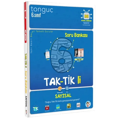 Tonguç Akademi 6. Sınıf Taktikli Sayısal Soru Bankası