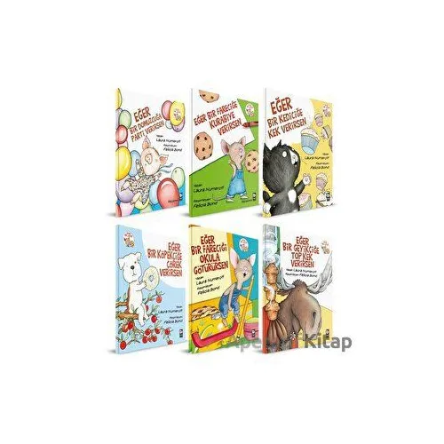 Eğer Serisi Seti - 6 Kitap Takım - Laura Numeroff - Bilgi Yayınevi