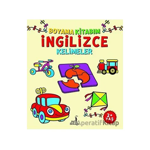 Boyama Kitabım - İngilizce Kelimeler - Kolektif - Pal Sokağı Yayınları
