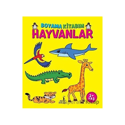 Boyama Kitabım - Hayvanlar - Kolektif - Pal Sokağı Yayınları