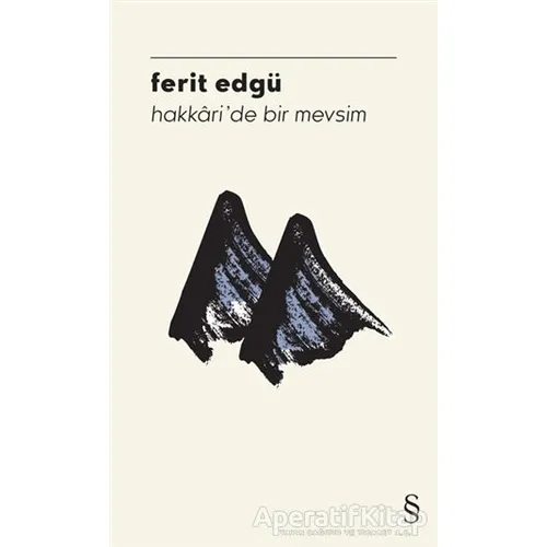 Hakkaride Bir Mevsim - Ferit Edgü - Everest Yayınları