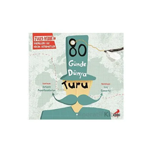 80 Günde Dünya Turu - Jules Verne - Erdem Çocuk