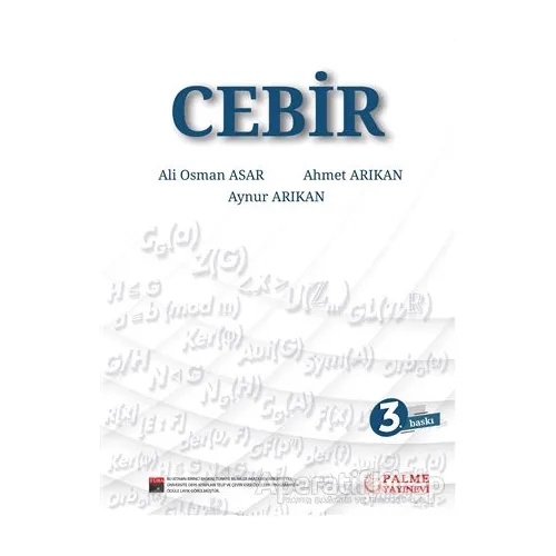Cebir - Aynur Arıkan - Palme Yayıncılık