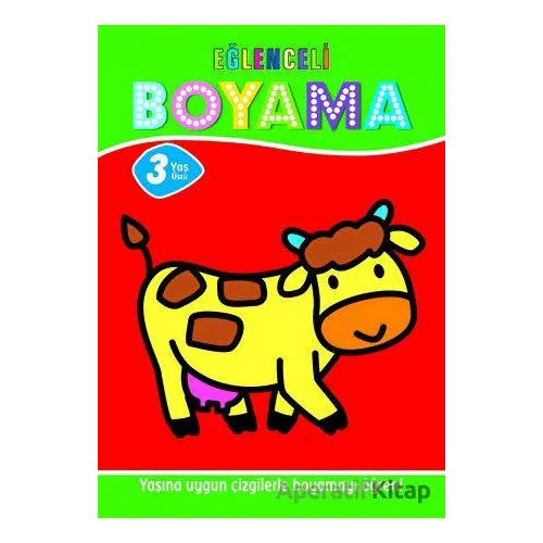 Eğlenceli Boyama - 3 Yaş Üstü 4lü Pastel Boya Hediyeli - Muhammet Cüneyt Özcan - Parıltı Yayınları