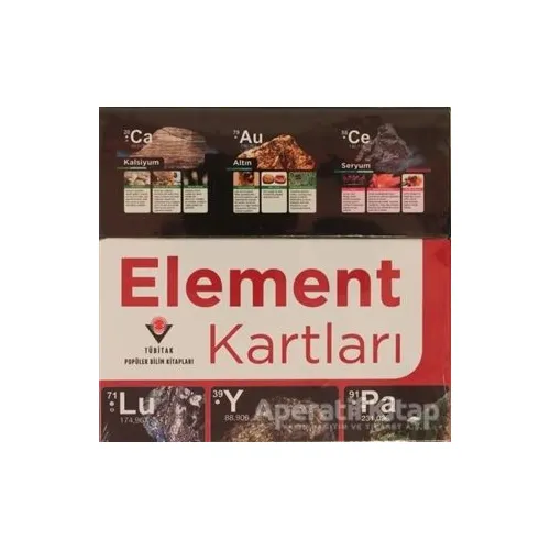 Element Kartları (Kutulu) - Kolektif - TÜBİTAK Yayınları
