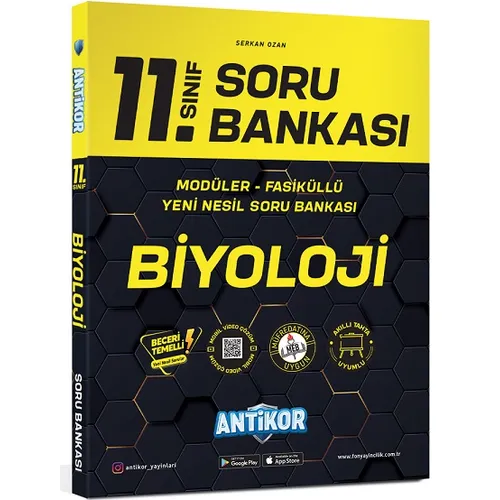 Antikor 11. Sınıf Biyoloji Soru Bankası