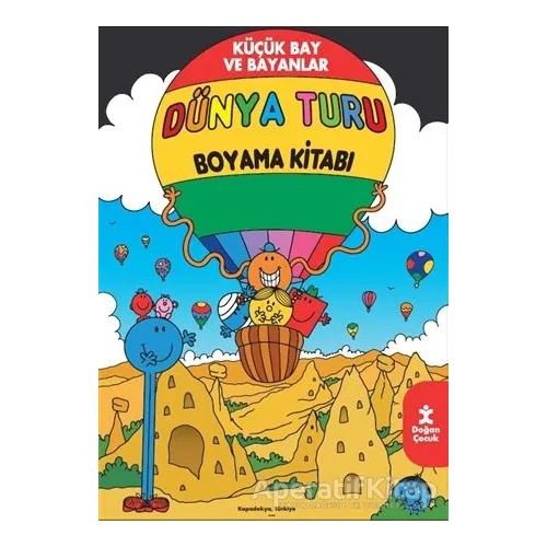 Küçük Bay Ve Bayanlar Dünya Turu Boyama Kitabı - Kolektif - Doğan Çocuk