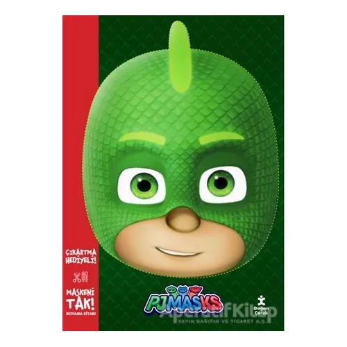 Maskeni Tak - Pjmasks Kertenkele Çocuk Boyama Kitabı - Kolektif - Doğan Çocuk