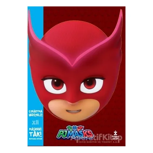 Maskeni Tak - Pjmasks Baykuş Kız Boyama Kitabı - Kolektif - Doğan Çocuk