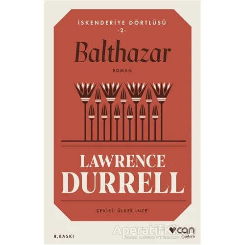 Balthazar - İskenderiye Dörtlüsü 2 - Lawrence Durrell - Can Yayınları