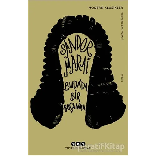 Budada Bir Boşanma - Sandor Marai - Yapı Kredi Yayınları