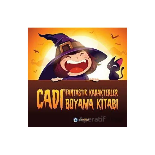 Cadı ve Fantastik Karakterler - Boyama Kitabı - Kolektif - NSN Yayınevi