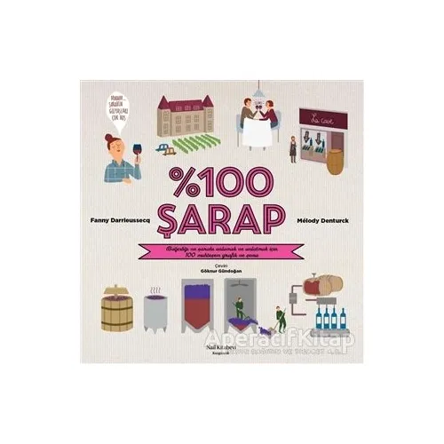 %100 Şarap - Fanny Darrieussecq - Nail Kitabevi Yayınları