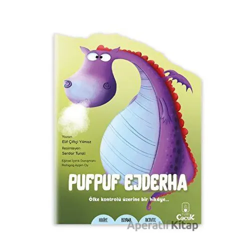 Şekilli Hikaye - Pufpuf Ejderha - Elif Çiftçi Yılmaz - Floki Çocuk