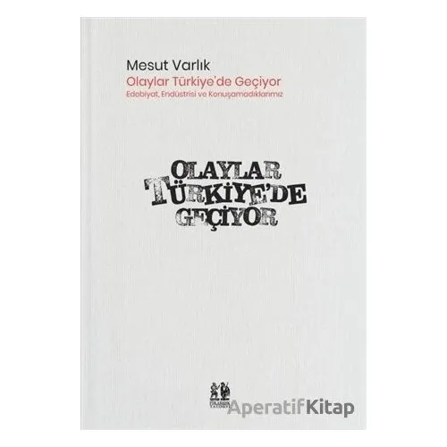 Olaylar Türkiye’de Geçiyor - Mesut Varlık - Pikaresk Yayınevi