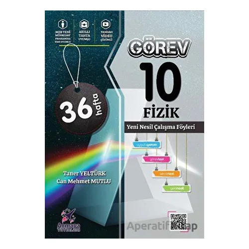 10. Sınıf Görev Fizik Çalışma Föyleri - Taner Yeltürk - Armada Yayınları