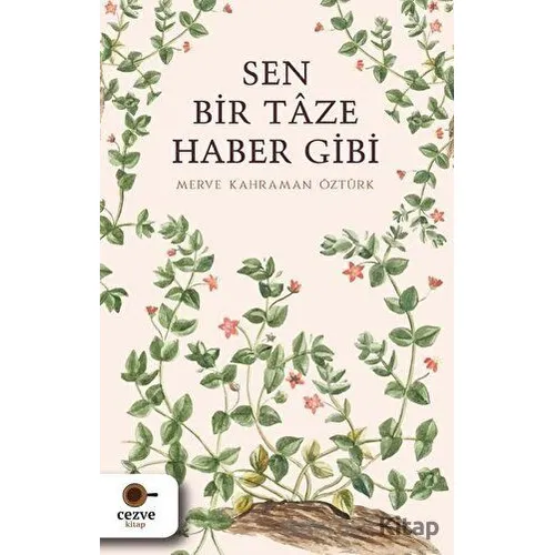 Sen Bir Taze Haber Gibi - Merve Kahraman Öztürk - Cezve Kitap