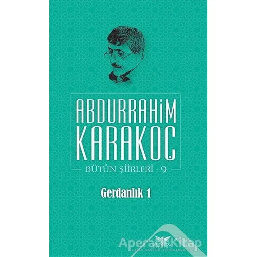 Gerdanlık 1 - Abdurrahim Karakoç - Altınordu Yayınları