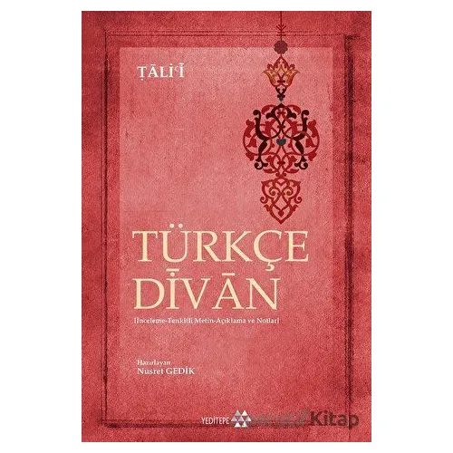 Türkçe Divan - Talii - Yeditepe Yayınevi