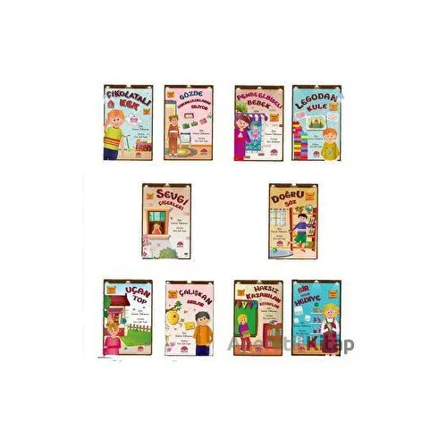 Tatlı mı Tatlı Hikayeler Seti - 10 Kitap Takım - Gamze Dokumacı - Aktaş Yayıncılık