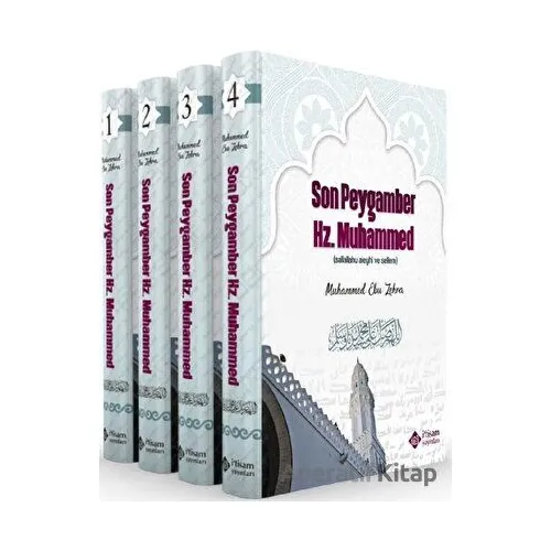 Son Peygamber Hz. Muhammed Seti (4 Kitap Takım) - Muhammed Ebu Zehra - İtisam Yayınları