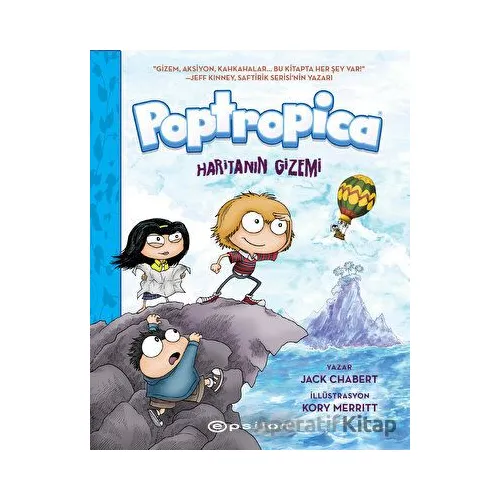 Poptropica 1 - Haritanın Gizemi - Jack Chabert - Epsilon Yayınevi