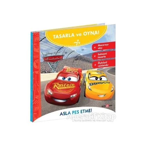 Disney Tasarla Ve Oyna Pixar Arabalar 3 - Asla Pes Etme - Kolektif - Beta Kids