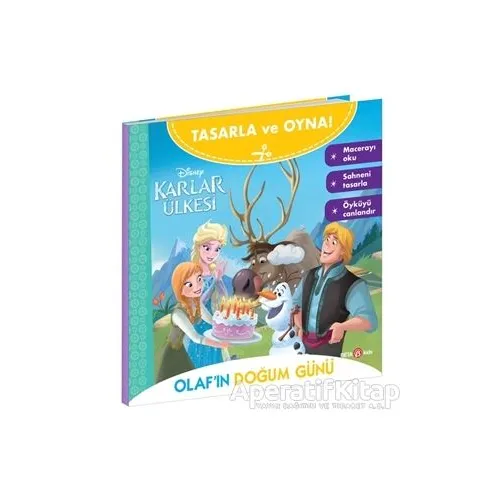 Disney Karlar Ülkesi Olafın Doğum Günü Tasarla ve Oyna - Kolektif - Beta Kids