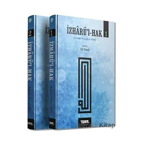 Rahmetullah el-Hindi İzharü’l-Hak 2 Cilt Takım - Ramazan Muslu - İsam Yayınları
