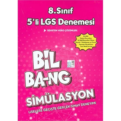 Kültür 8.Sınıf Simülasyon 5li LGS Denemesi