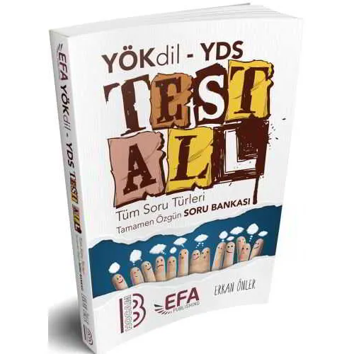 Benim Hocam YÖKDİL YDS Test All Tüm Soru Türleri Özgün Soru Bankası