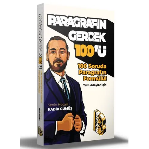 Benim Hocam 100 Soruda Paragrafın Formülü Paragrafın Gerçek Yüzü