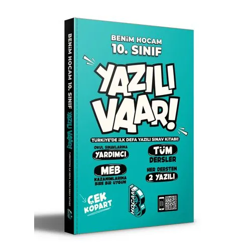 Benim Hocam 10.Sınıf Yazılı Var