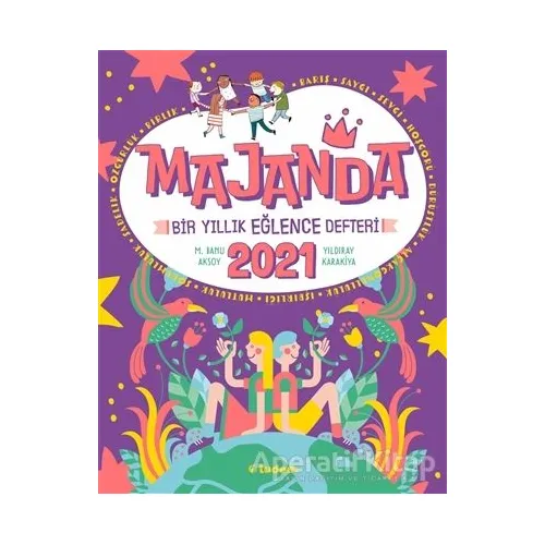 Majanda 2021 - Bir Yıllık Eğlence Defteri - Yıldıray Karakiya - Tudem Yayınları