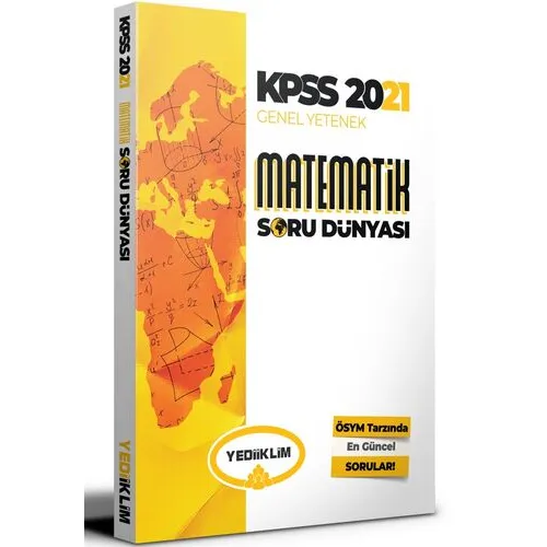 Yediiklim 2021 KPSS Matematik Soru Dünyası