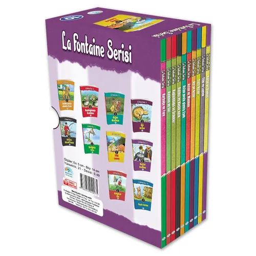 La Fontaine Öyküleri Seti 10 Kitap Maviçatı Yayınları
