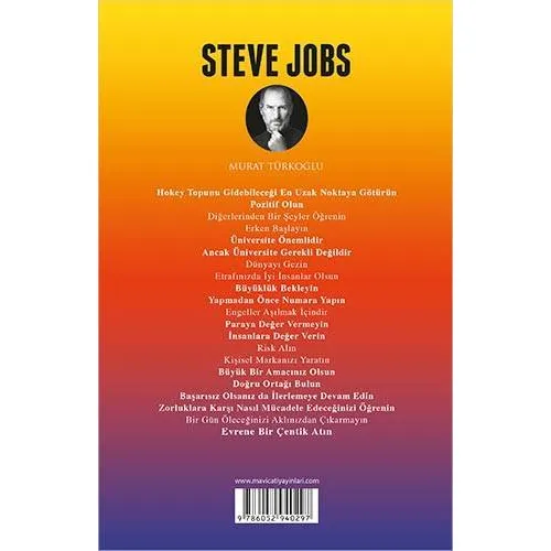 Steve Jobs (Biyografi) Murat Türkoğlu - Maviçatı Yayınları