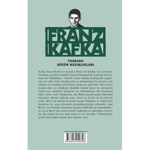 Taşrada Düğün Hazırlıkları - Franz Kafka - Maviçatı Yayınları