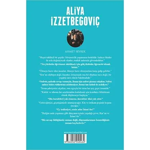 Aliya İzzetbegoviç (Biyografi) Ahmet Seyrek - Maviçatı Yayınları