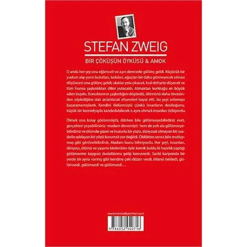 Bir Çöküşün Hikayesi ve Amok - Stefan Zweig - Maviçatı Yayınları
